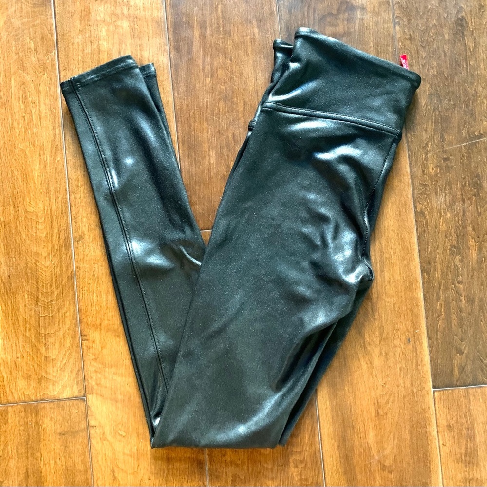 Faux Leather Spanx Leggings